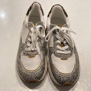Animal Print Tennis Shoes Size 7